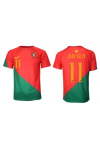 Fotbalové Dres Portugalsko Joao Felix #11 Domácí Oblečení MS 2022 Krátký Rukáv